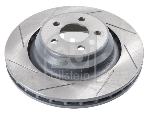 Febi 108662 2x Brake Discs Pair Vented