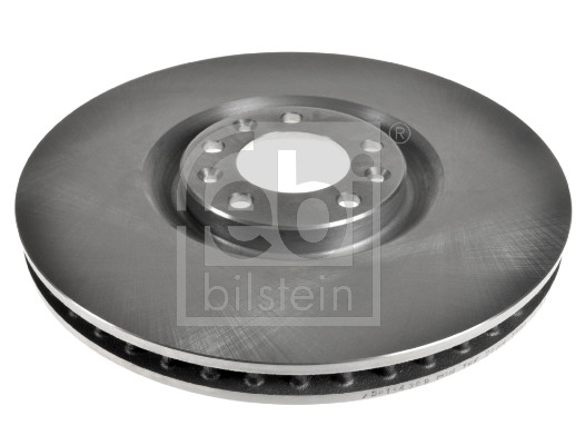 Febi 108667 2x Brake Discs Pair Vented