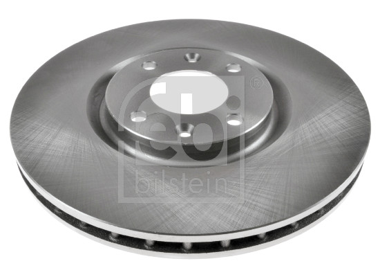 Febi 108680 2x Brake Discs Pair Vented