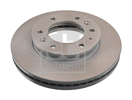 Febi 170039 2x Brake Discs Pair Vented