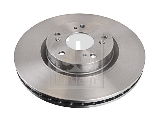 Febi 170043 2x Brake Discs Pair Vented