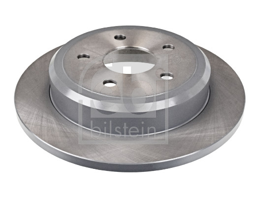 Febi 170074 2x Brake Discs Pair Solid