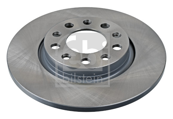 Febi 170117 2x Brake Discs Pair Solid