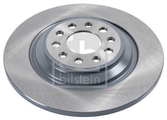 Febi 170598 2x Brake Discs Pair Solid