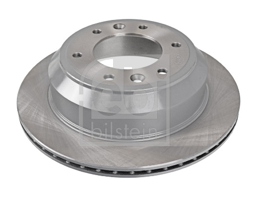 Febi 170695 2x Brake Discs Pair Vented