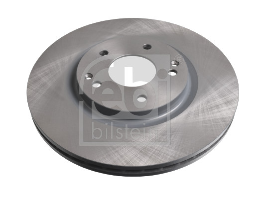 Febi 170698 2x Brake Discs Pair Vented