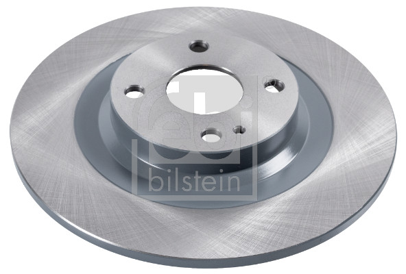 Febi 170727 2x Brake Discs Pair Solid