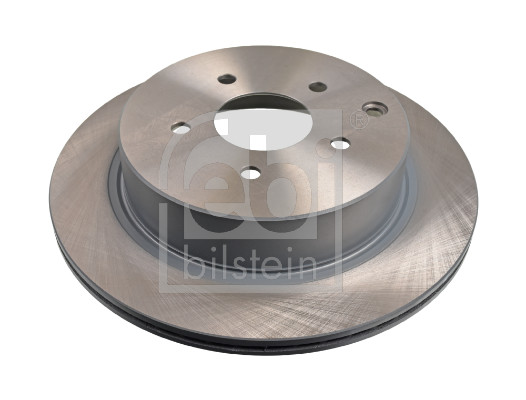 Febi 170743 2x Brake Discs Pair Vented