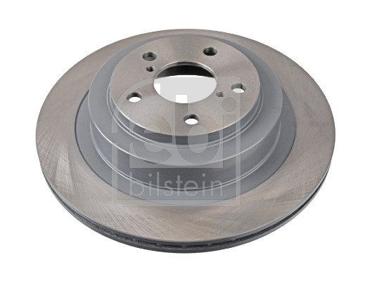 Febi 170763 2x Brake Discs Pair Vented