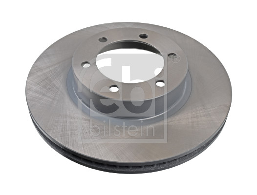 Febi 170780 2x Brake Discs Pair Vented