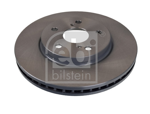 Febi 170781 2x Brake Discs Pair Vented