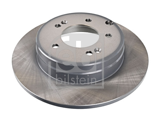 Febi 170819 2x Brake Discs Pair Solid