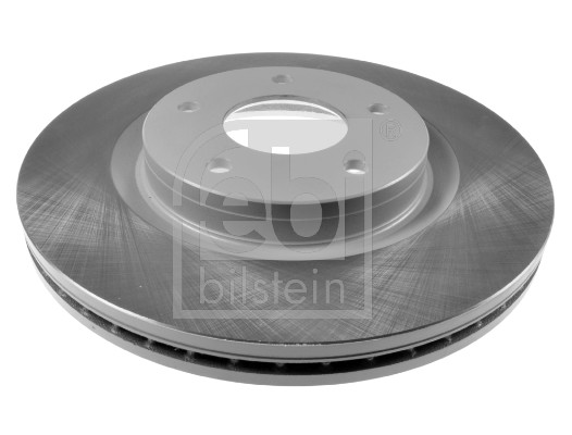 Febi 170850 2x Brake Discs Pair Vented