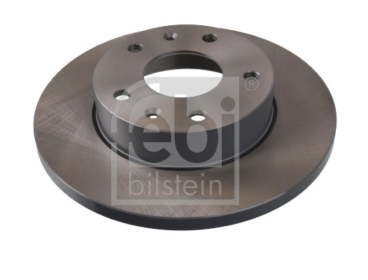 Febi 43814 2x Brake Discs Pair Solid