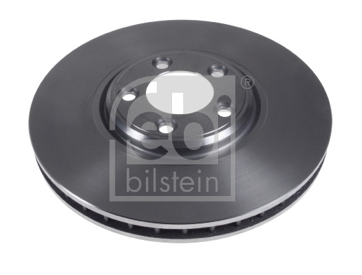 Febi 44126 2x Brake Discs Pair Vented