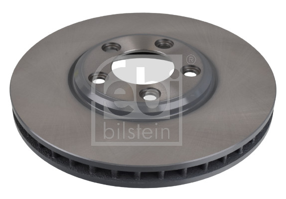 Febi 44127 2x Brake Discs Pair Vented