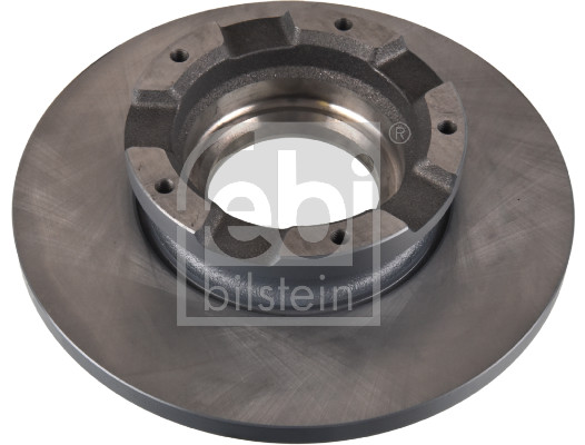 Febi 171451 2x Brake Discs Pair Solid
