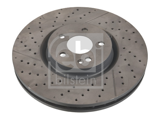 Febi 171465 Brake Disc Single Vented
