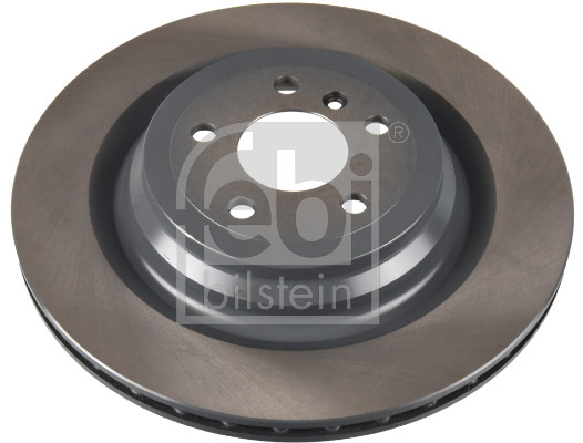 Febi 171491 2x Brake Discs Pair Vented