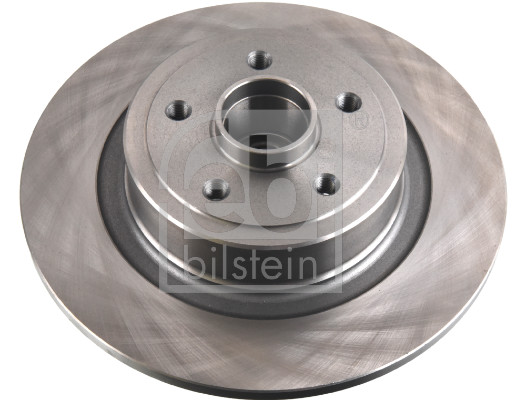 Febi 171502 2x Brake Discs Pair Solid