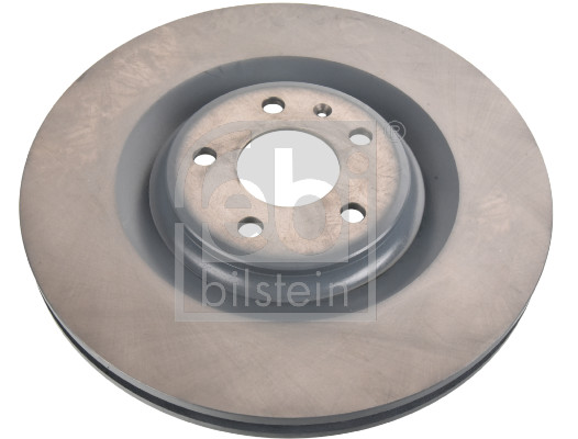 Febi 171510 2x Brake Discs Pair Vented