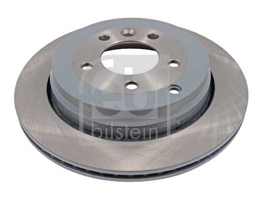 Febi 43849 2x Brake Discs Pair Vented