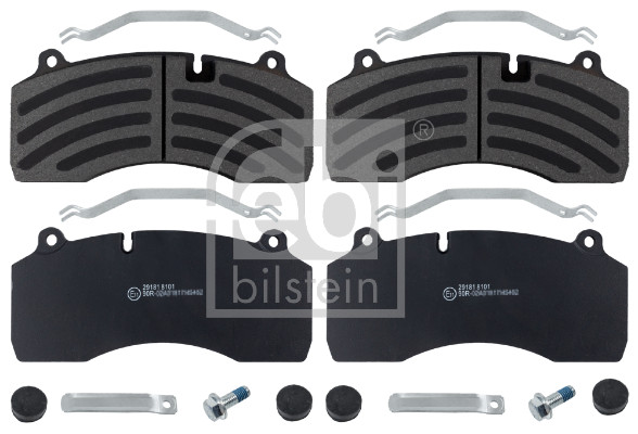 Febi 171245 CV Brake Pads