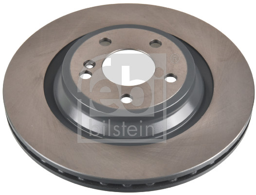 Febi 174673 2x Brake Discs Pair Vented