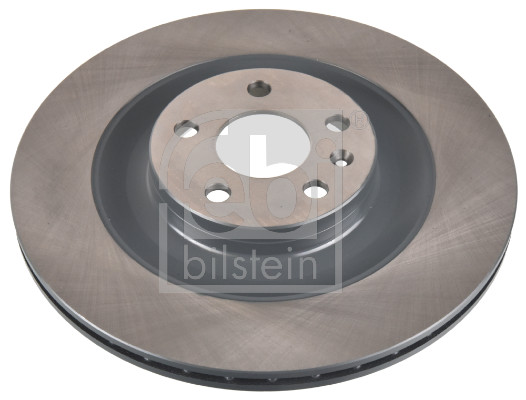 Febi 174754 2x Brake Discs Pair Vented