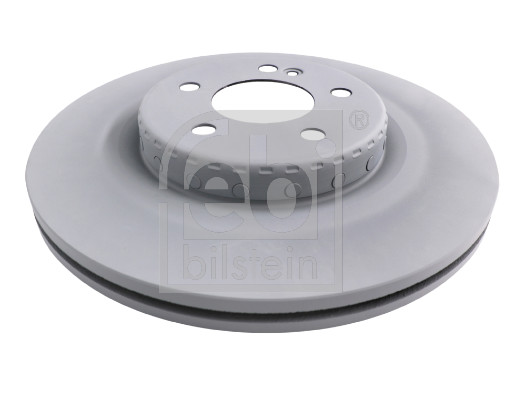 Febi 175157 2x Brake Discs Pair Vented