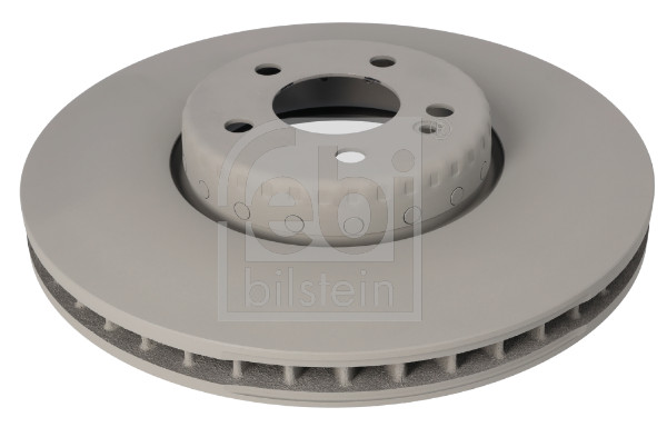 Febi 175168 2x Brake Discs Pair Vented
