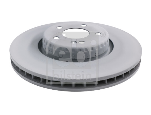 Febi 175180 2x Brake Discs Pair Vented