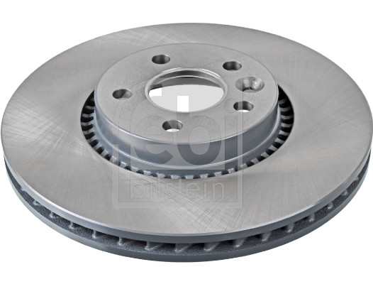 Febi 175205 2x Brake Discs Pair Vented