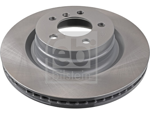 Febi 43920 2x Brake Discs Pair Vented