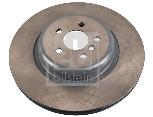 Febi 175486 2x Brake Discs Pair Vented