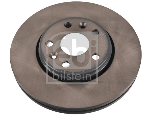 Febi 176658 2x Brake Discs Pair Vented