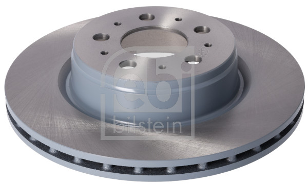 Febi 177006 2x Brake Discs Pair Vented