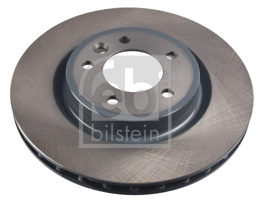 Febi 177109 2x Brake Discs Pair Vented