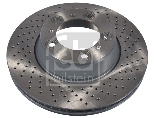 Febi 44061 Brake Disc Single Vented