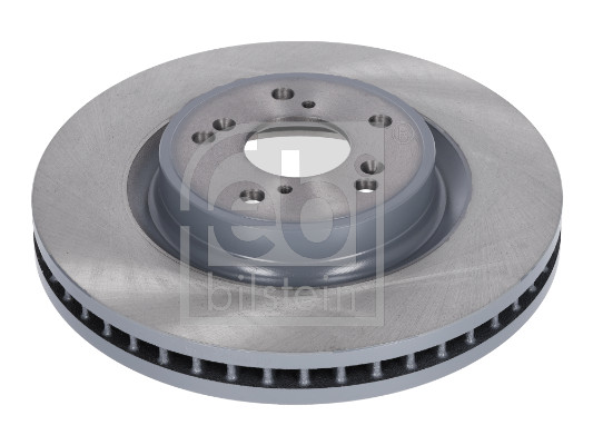 Febi 179053 2x Brake Discs Pair Vented
