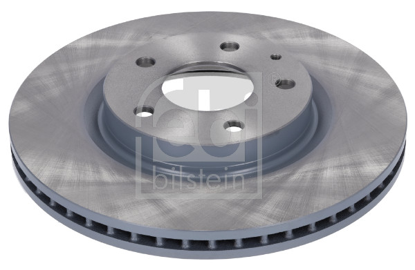Febi 180008 2x Brake Discs Pair Vented