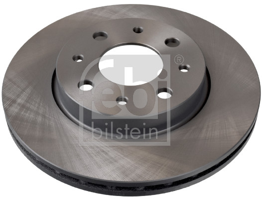 Febi 43826 2x Brake Discs Pair Vented