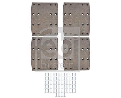 Febi 181228 Brake Lining, drum brake