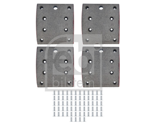 Febi 181230 Brake Lining, drum brake Front or Rear