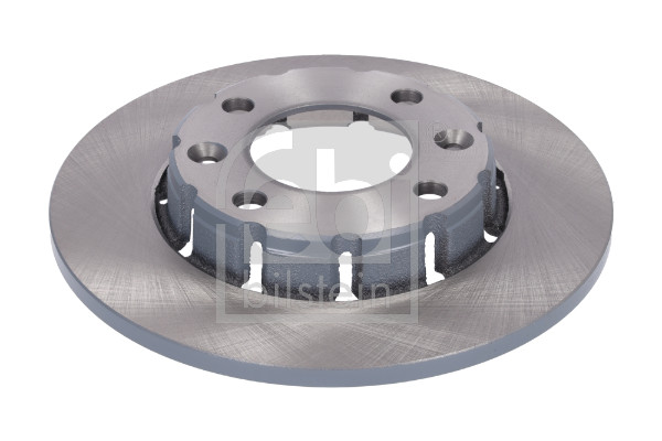 Febi 181531 2x Brake Discs Pair Solid