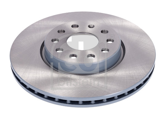 Febi 181561 2x Brake Discs Pair Vented
