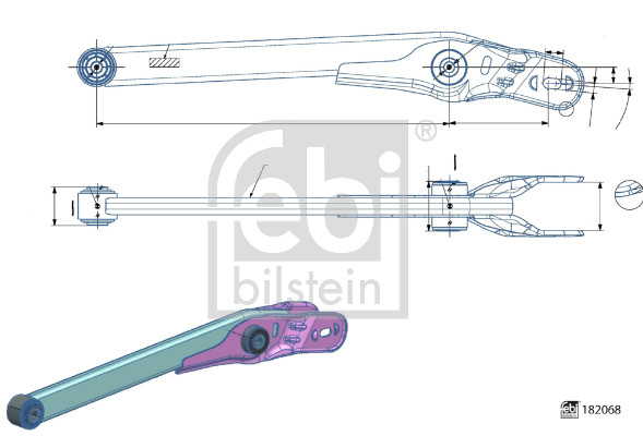 Febi 182068 Wishbone / Suspension Arm
