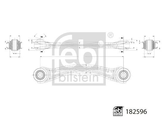 Febi 182596 Wishbone / Suspension Arm