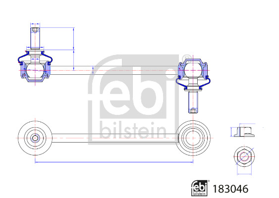 Febi 183046 Anti Roll Bar Link