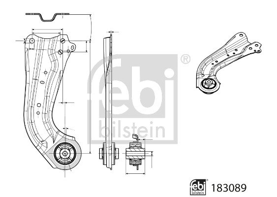 Febi 183089 Wishbone / Suspension Arm